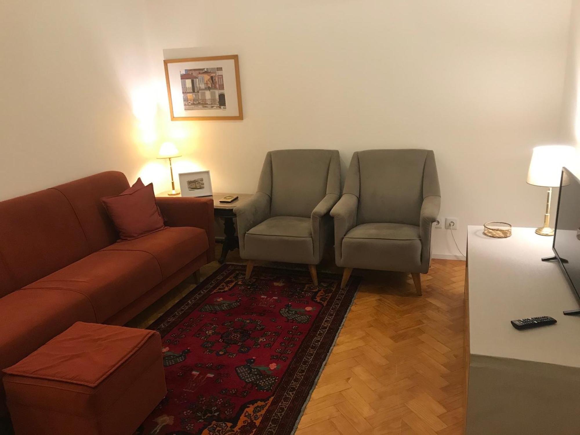 Alegria Cozy Com Terraco - Centro Do Porto Apartment Luaran gambar